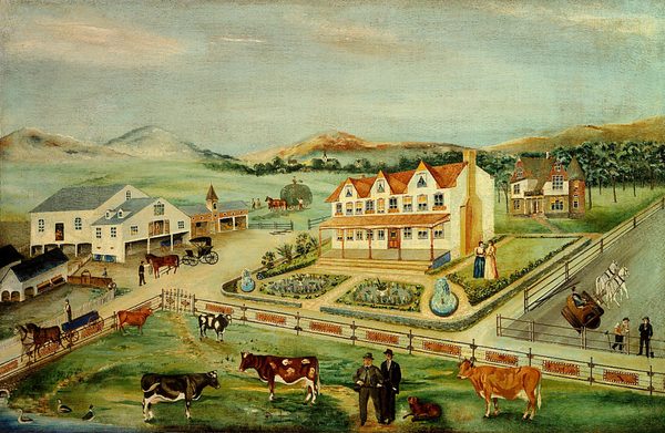 Bucks County Farm Outside Doylestown, Pennsylvania