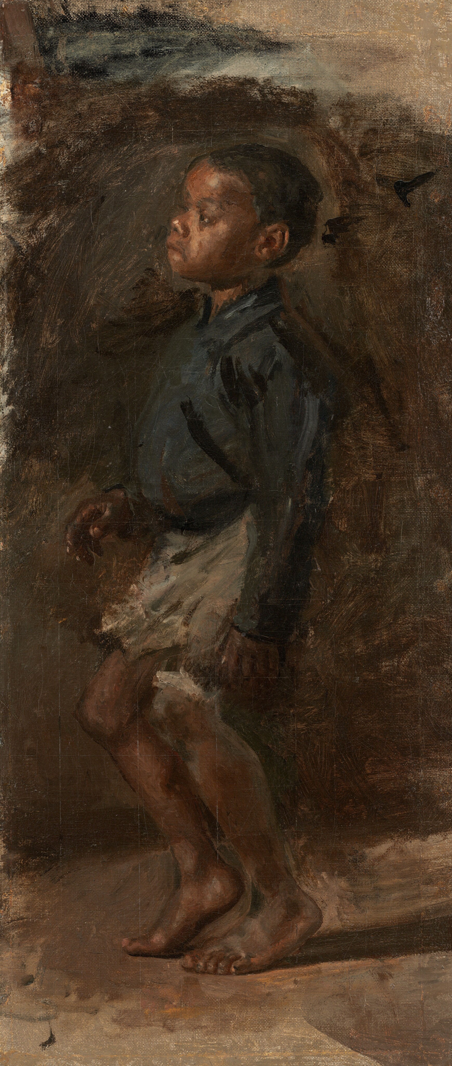 Study for "The Dancing Lesson": The Boy