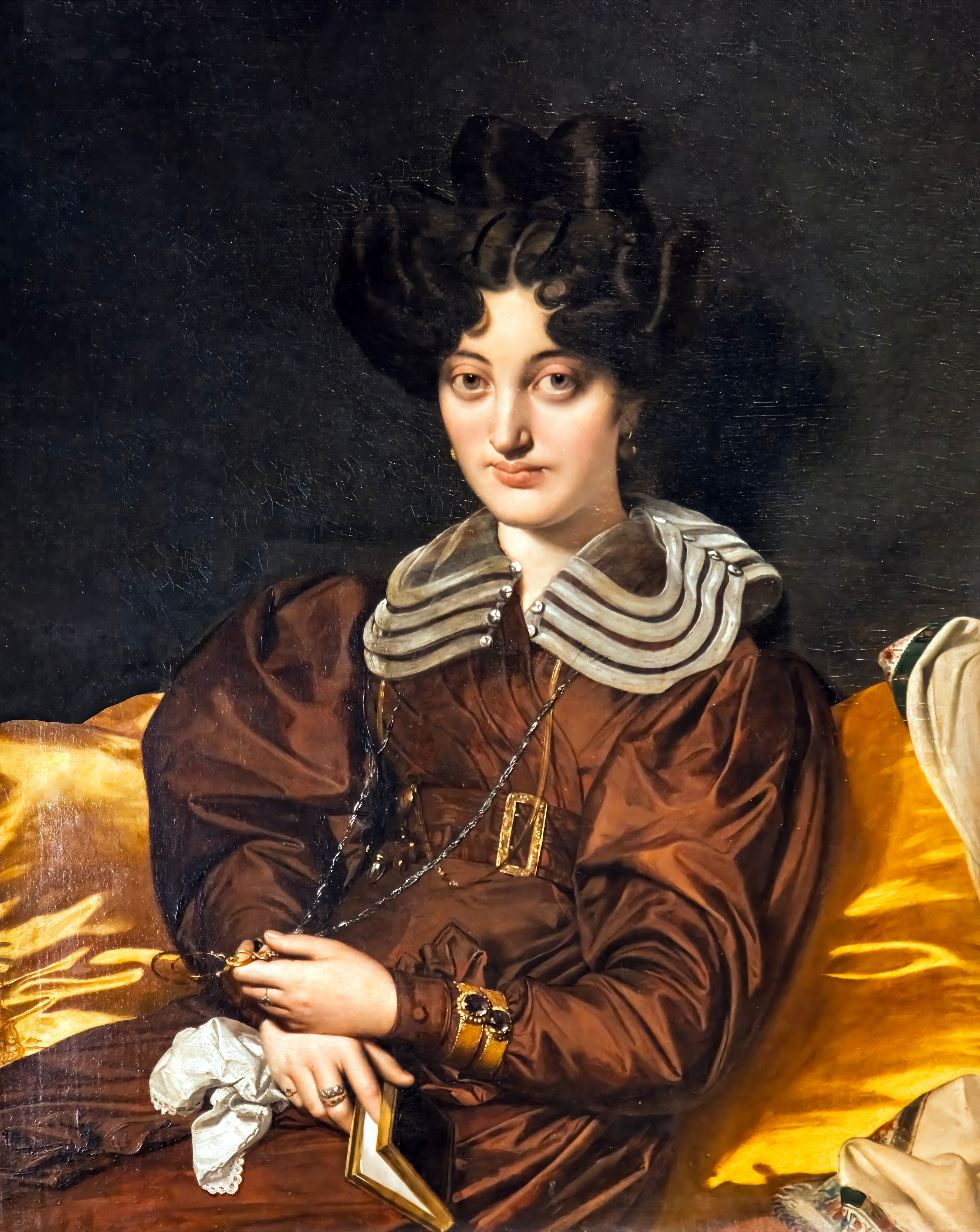 (Paris) Madame Marcotte de Sainte-Marie - Ingres - Musée du Louvre by Didier Descouens