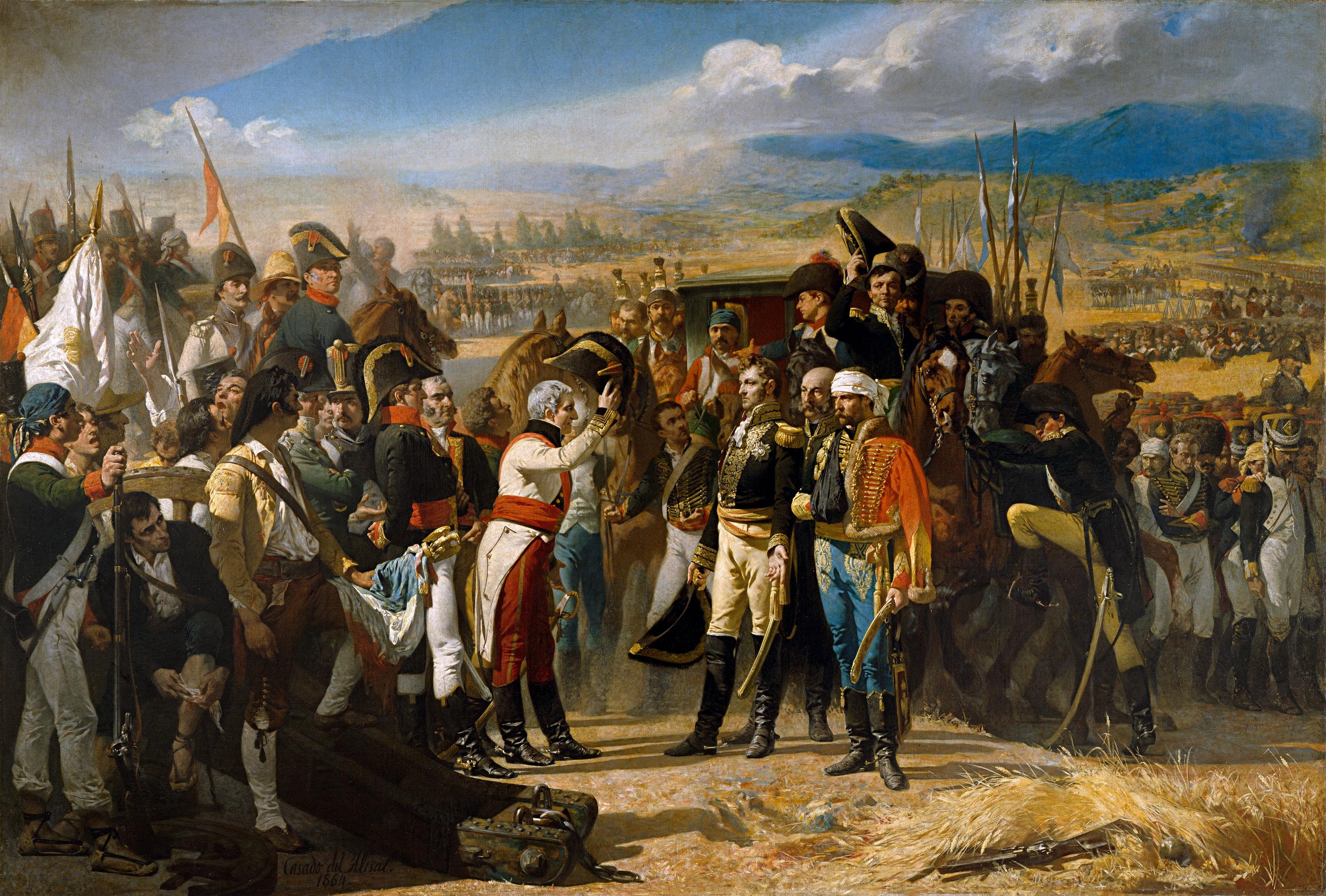 La rendición de Bailén by José Casado del Alisal