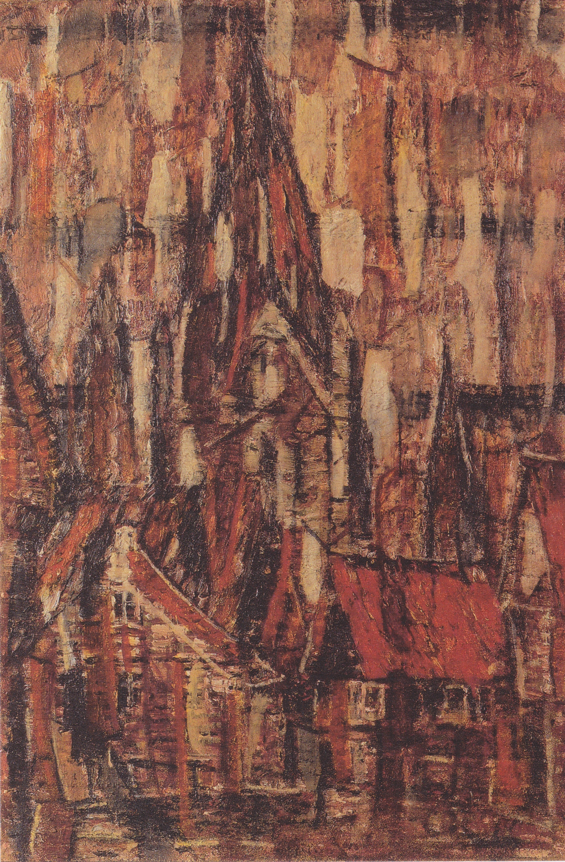 The Collegiate Church of St. Patrocli in Soest by Christian Rohlfs