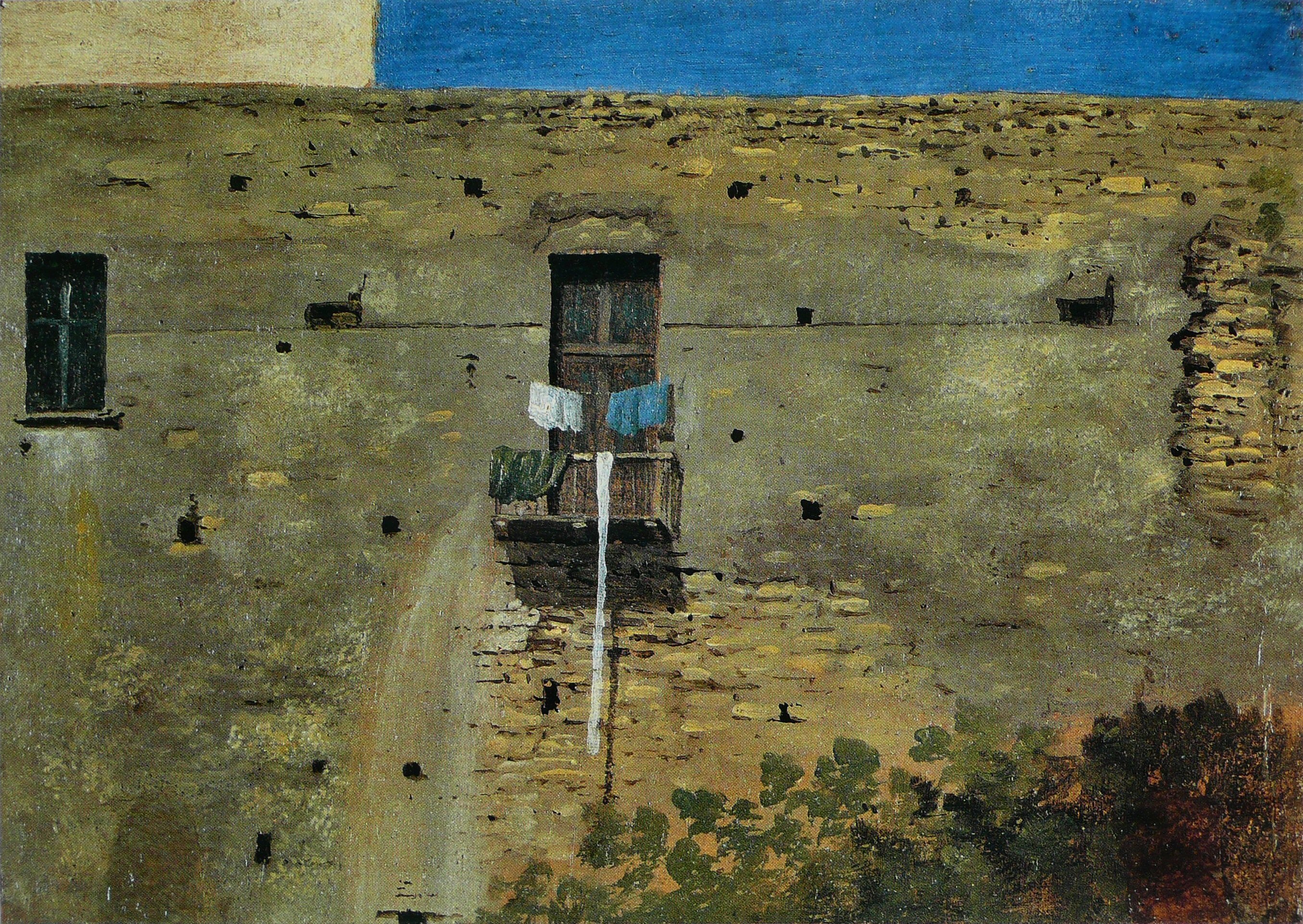 A Wall in Naples by Thomas Jones