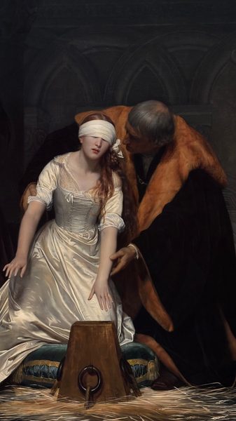 Le Supplice de Jane Grey by Paul Delaroche