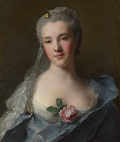 Portrait of Manon Balletti by Jean-Marc Nattier
