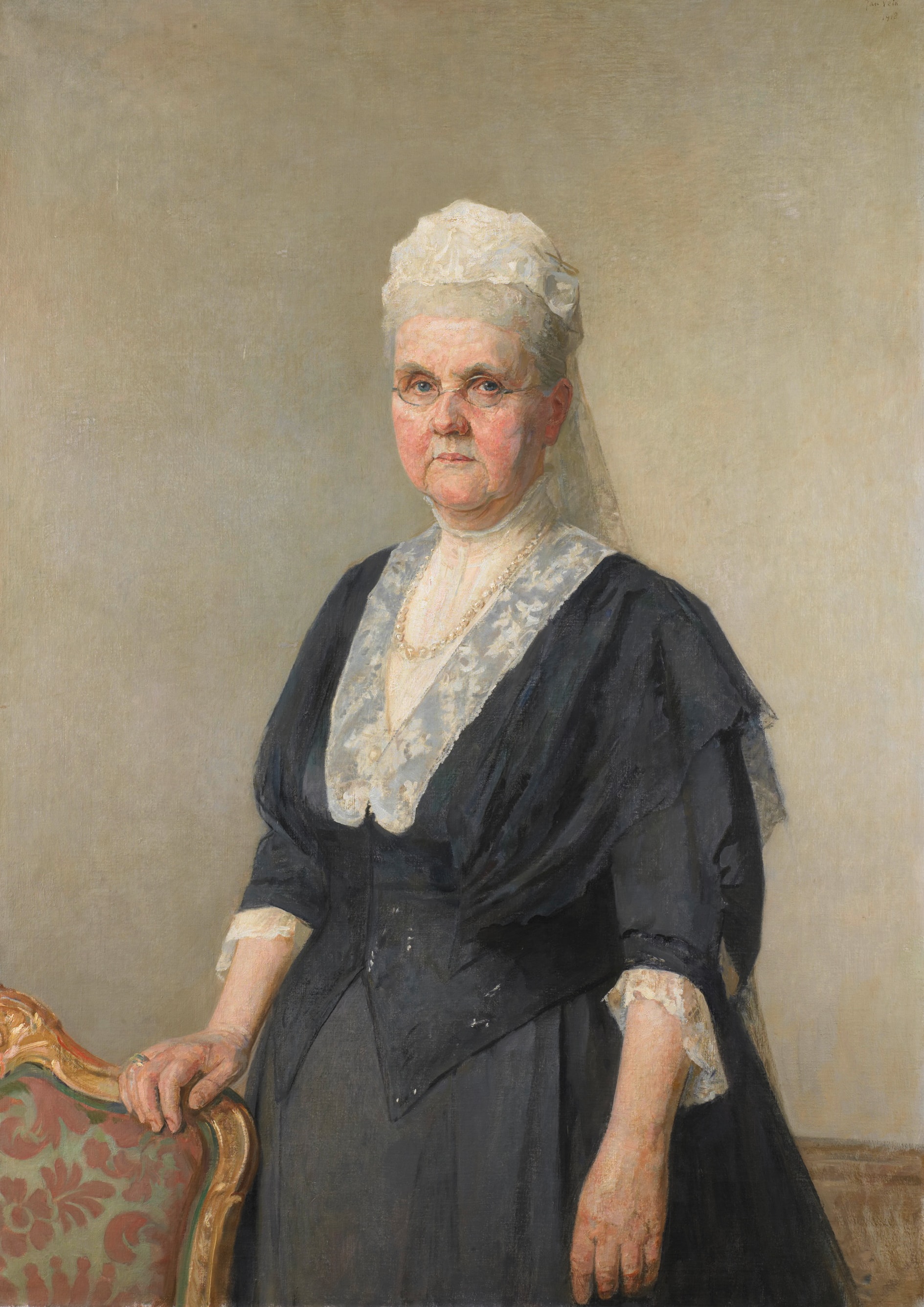 Queen Emma, Princess of Waldeck-Pyrmont, Widow of King William III by Jan Veth