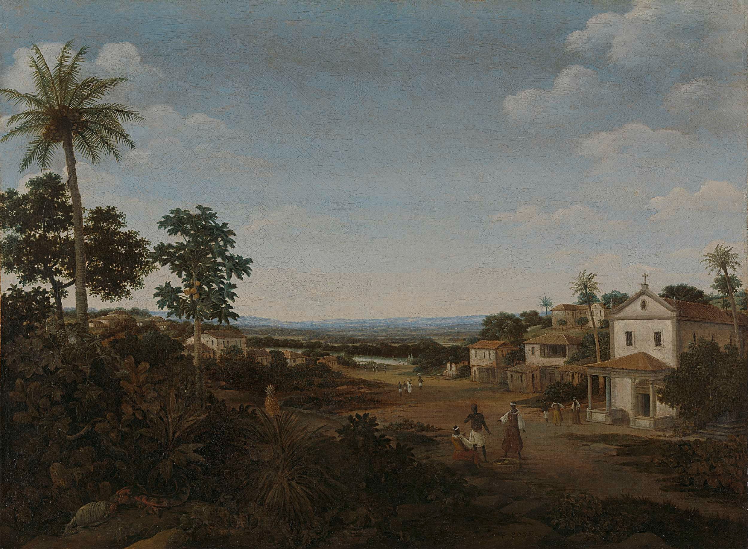 Landscape in Brazil by Frans Post