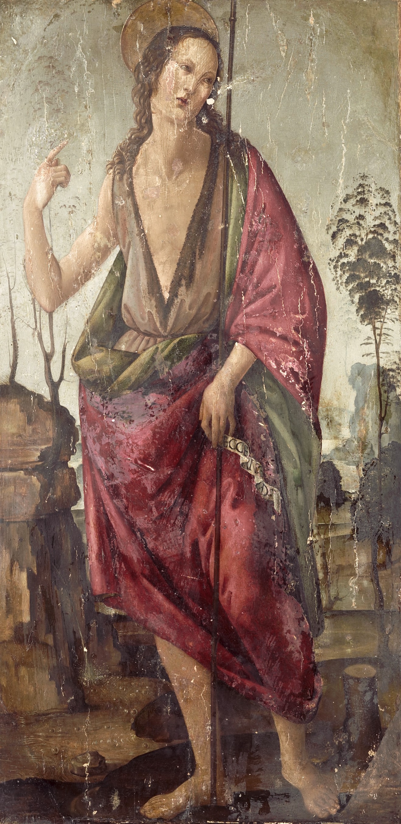 John the Baptist by Francesco Botticini