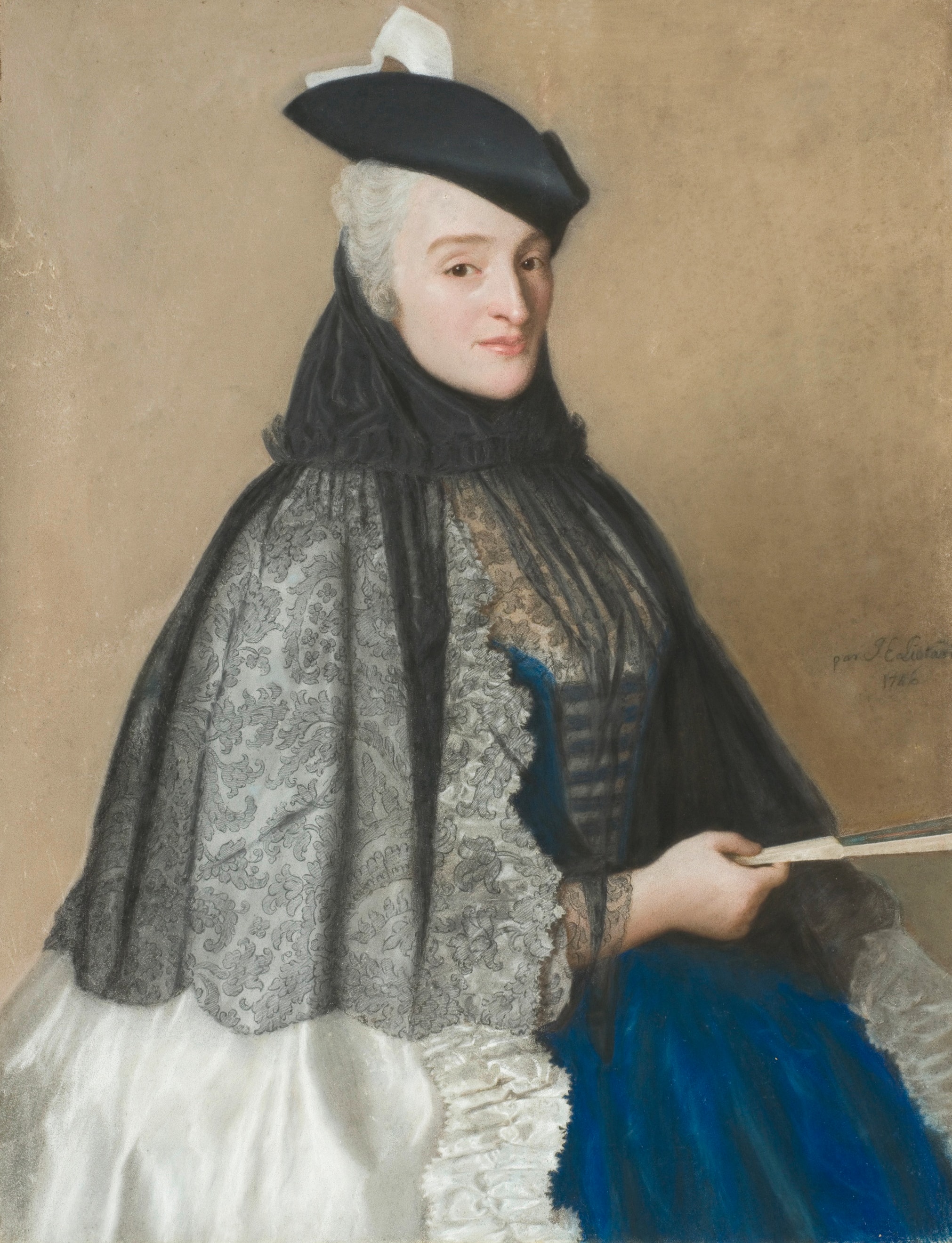 Portrait of Mme Boère by Jean-Étienne Liotard