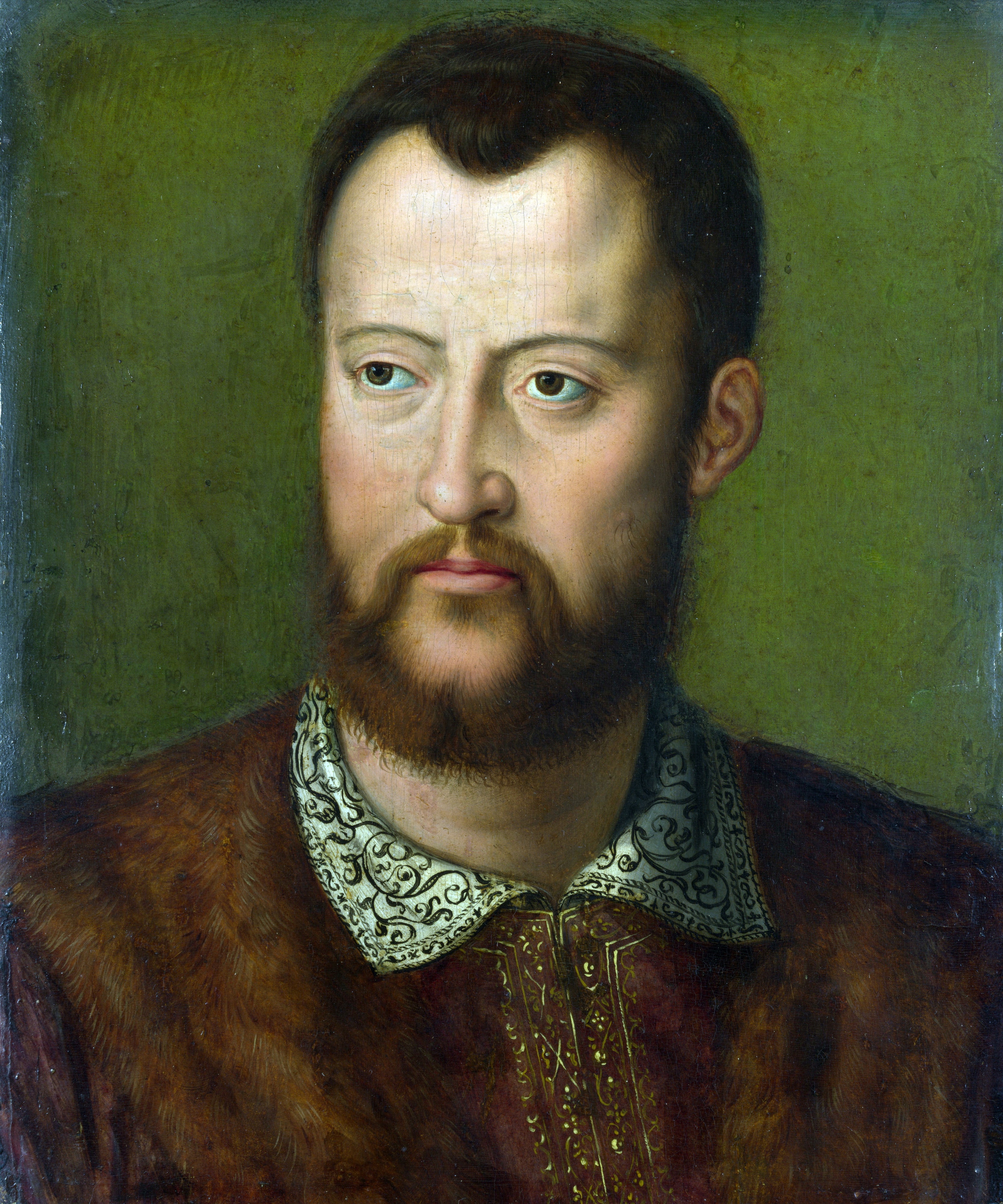 Portrait of Cosimo I de\ by Bronzino
