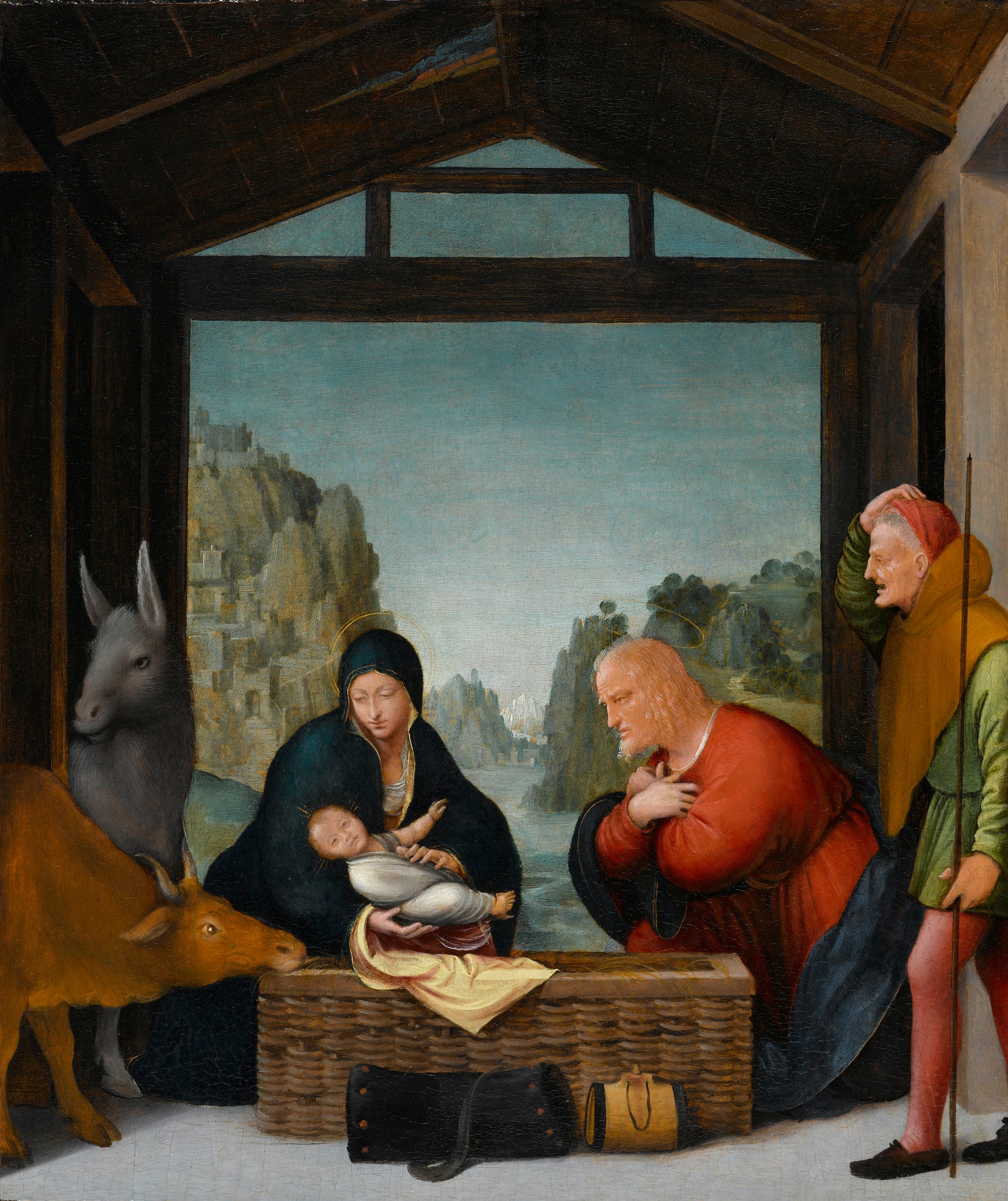 The Adoration of the Shepherds by Bramantino