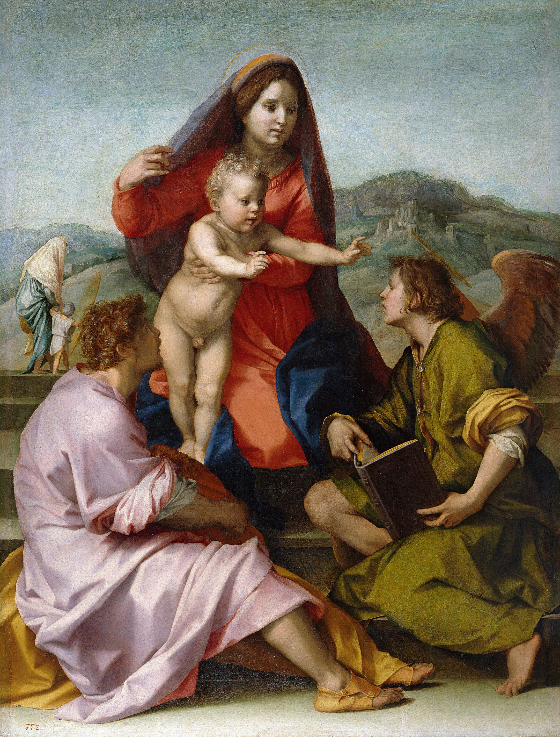 Madonna della Scala (Virgin of the Stairs) by Andrea del Sarto