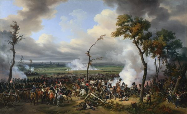 Battle of Hanau by Horace Vernet