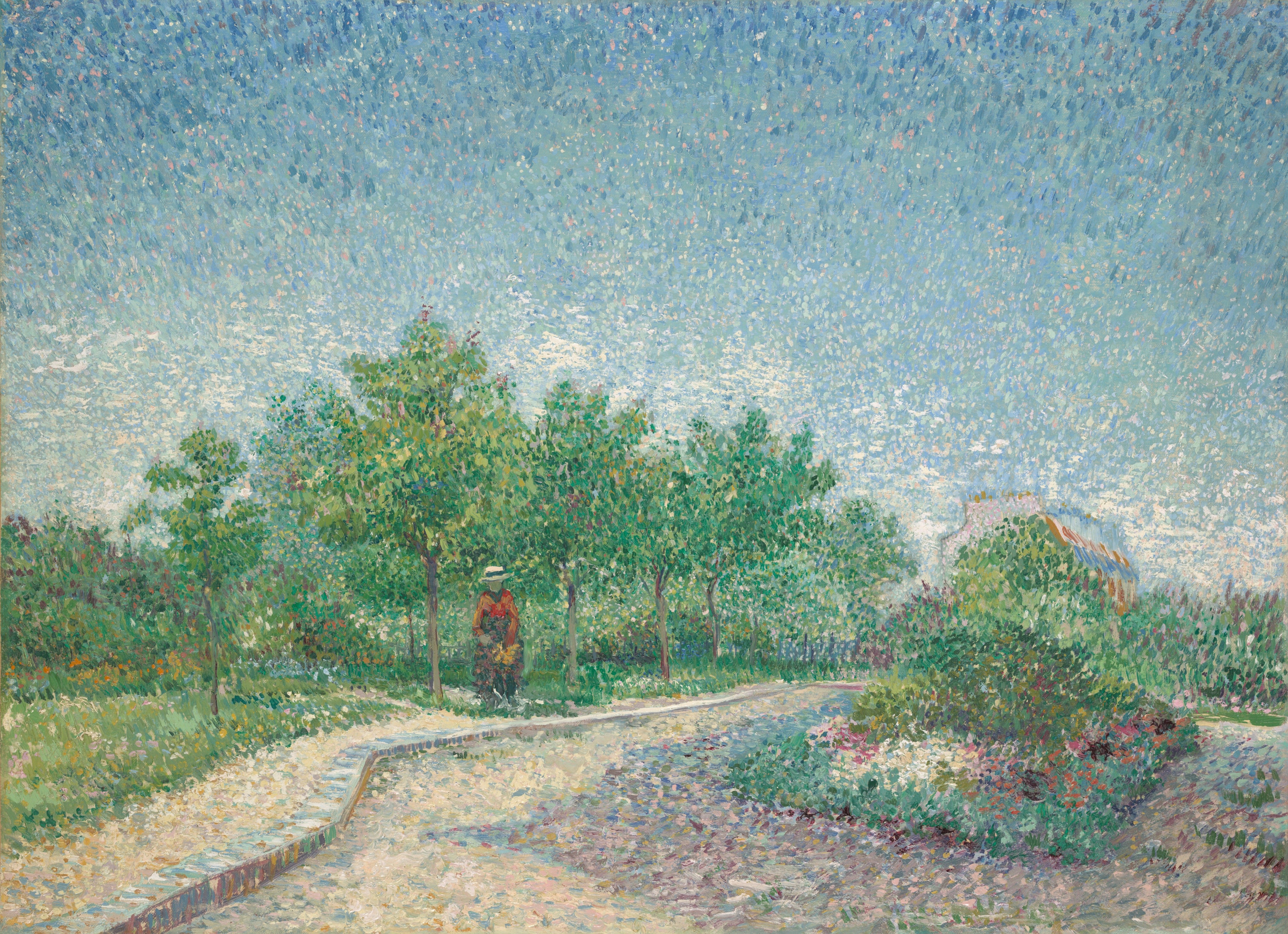 Square Saint-Pierre, Paris, 1887, by Vincent van Gogh