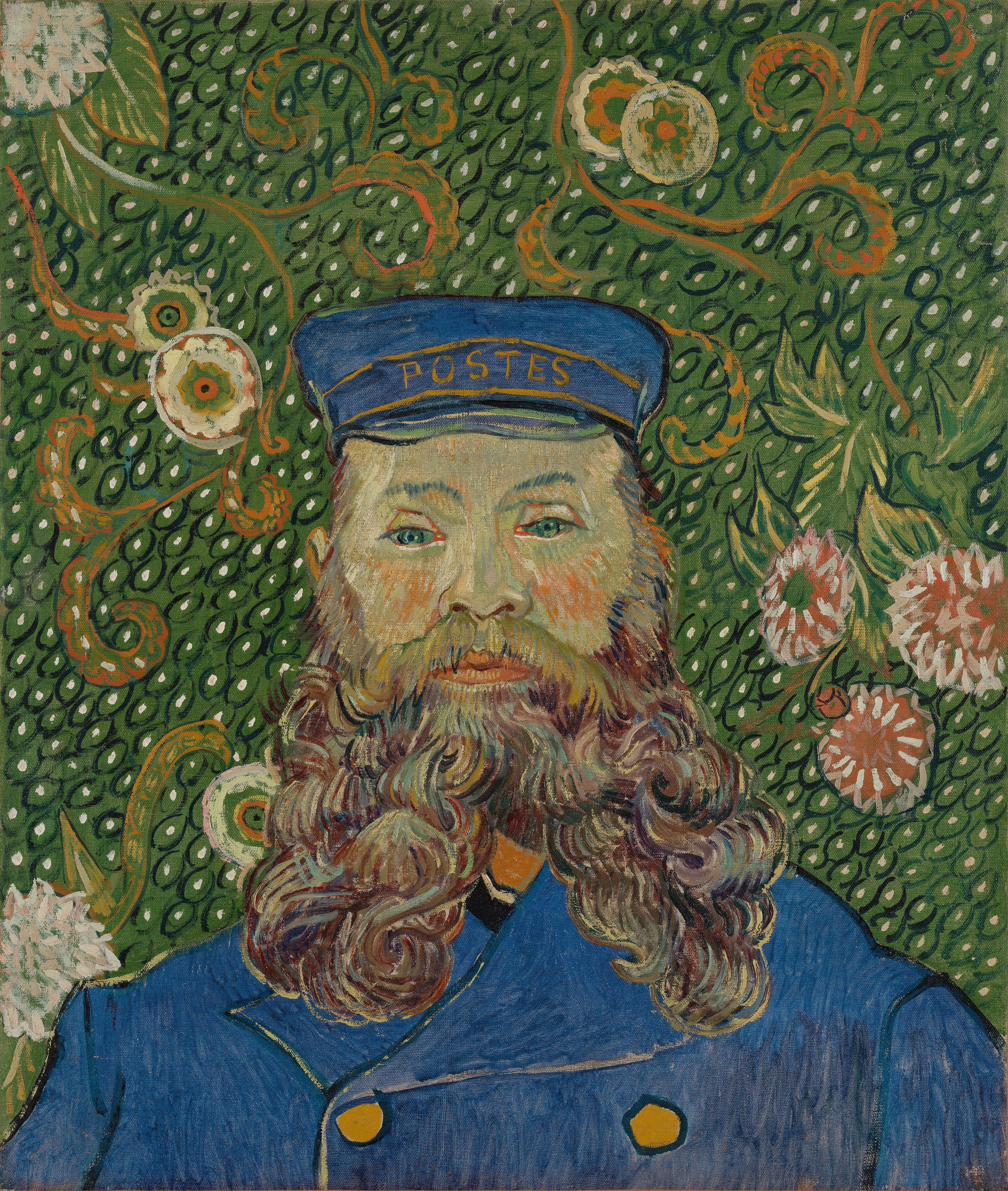 Portrait of Joseph Roulin, 1889, by Vincent van Gogh
