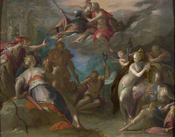 The Amazement of the Gods (?) by Hans von Aachen