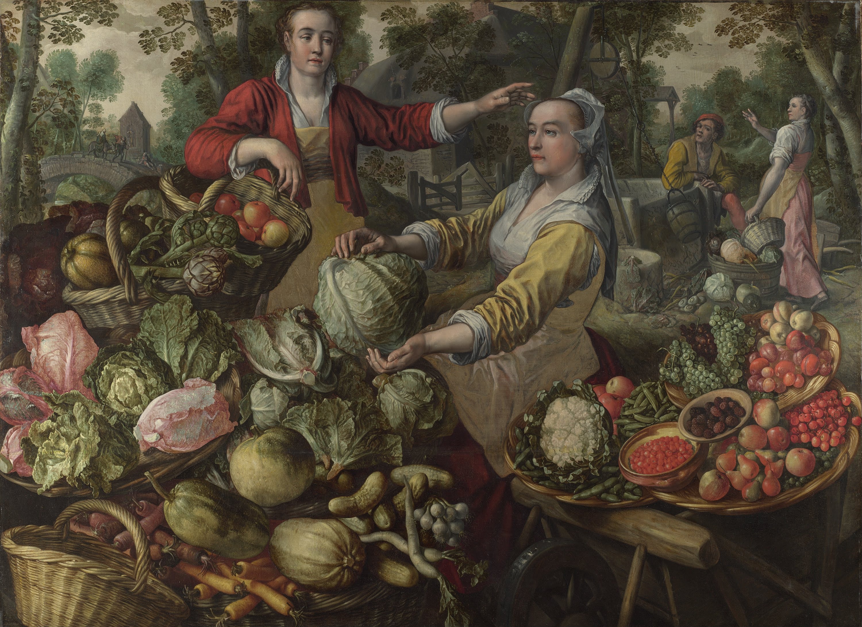 The Four Elements by Joachim Beuckelaer