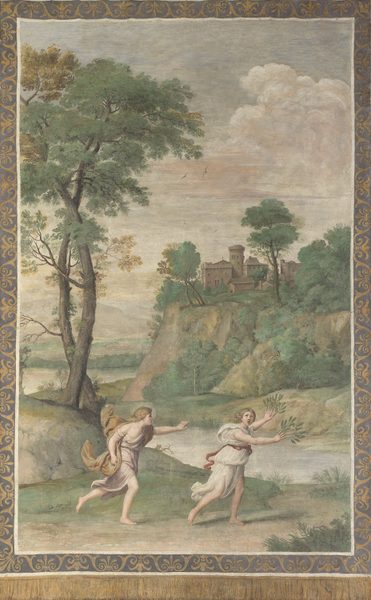 Apollo pursuing Daphne by Domenichino