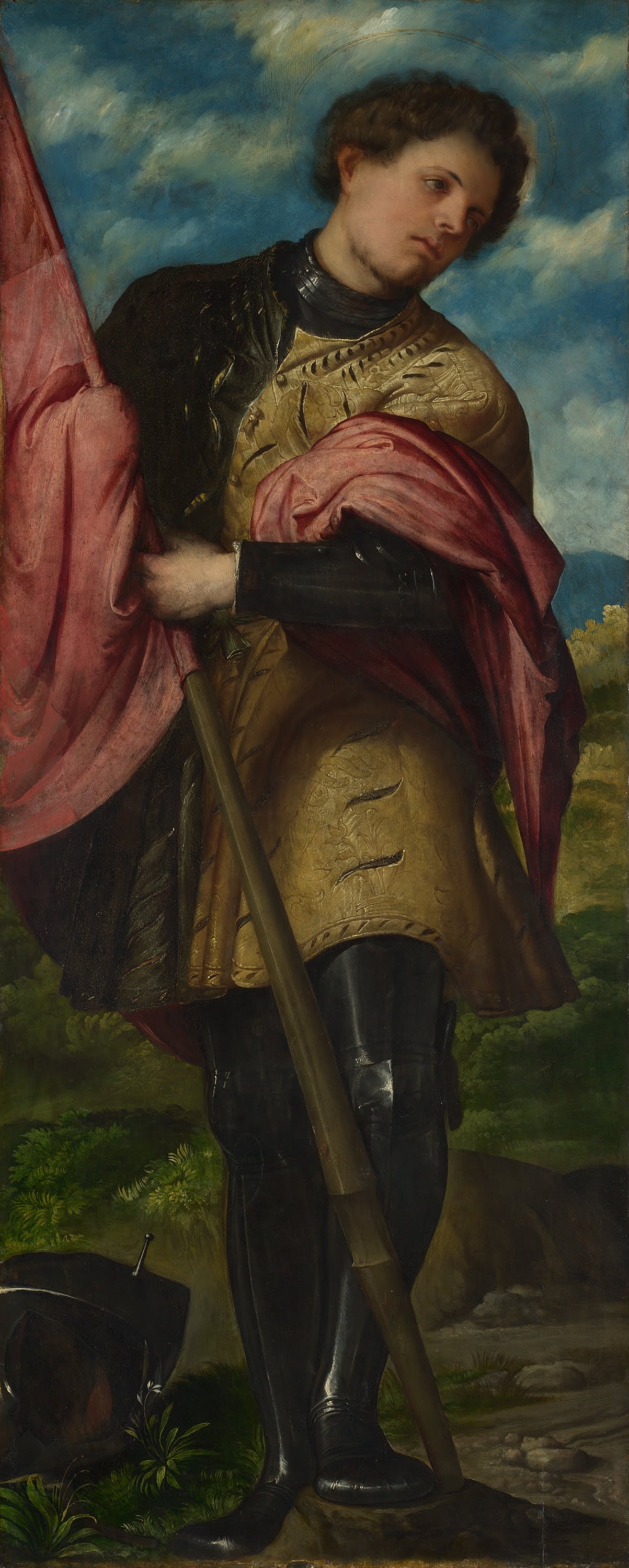 Saint Alexander by Girolamo Romanino