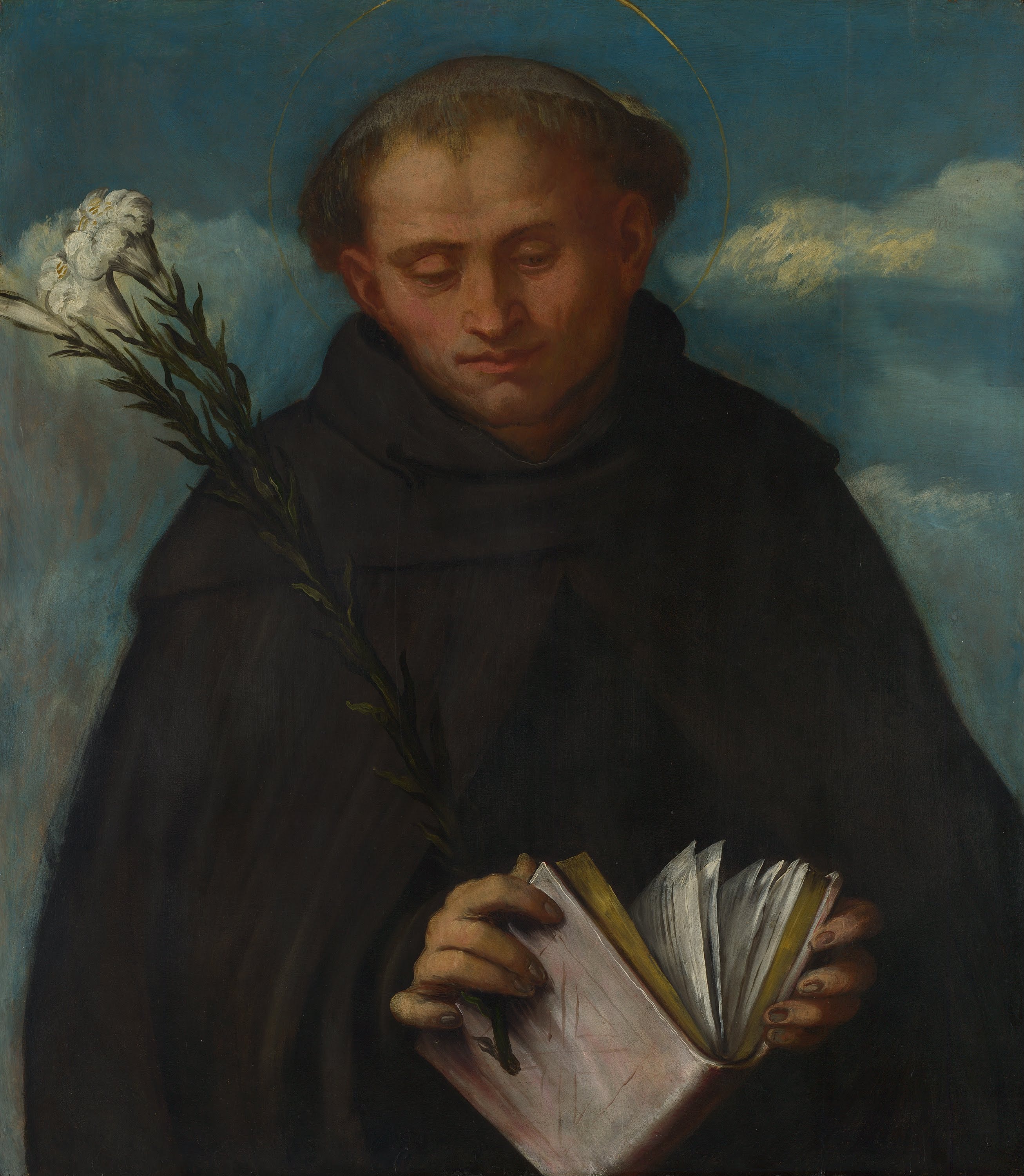 Saint Filippo Benizzi by Girolamo Romanino