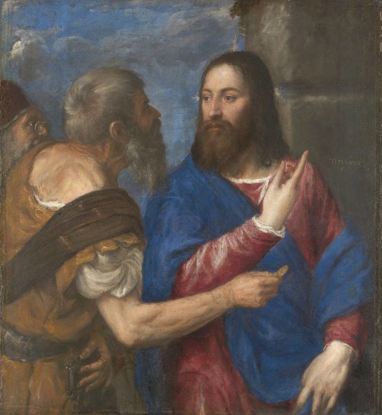 The Tribute Money by Titian