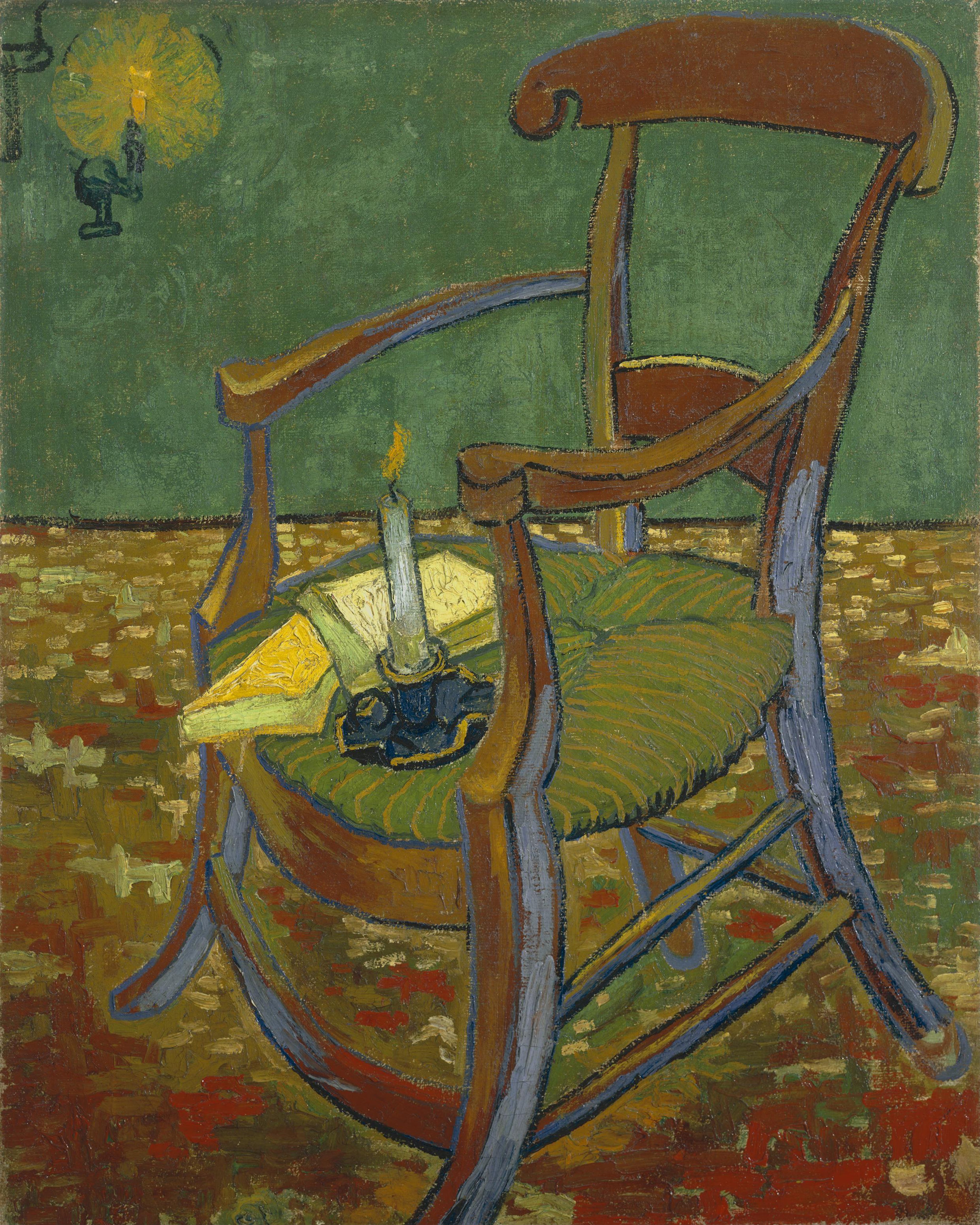 Paul Gauguin's Armchair, 1888, by Vincent van Gogh