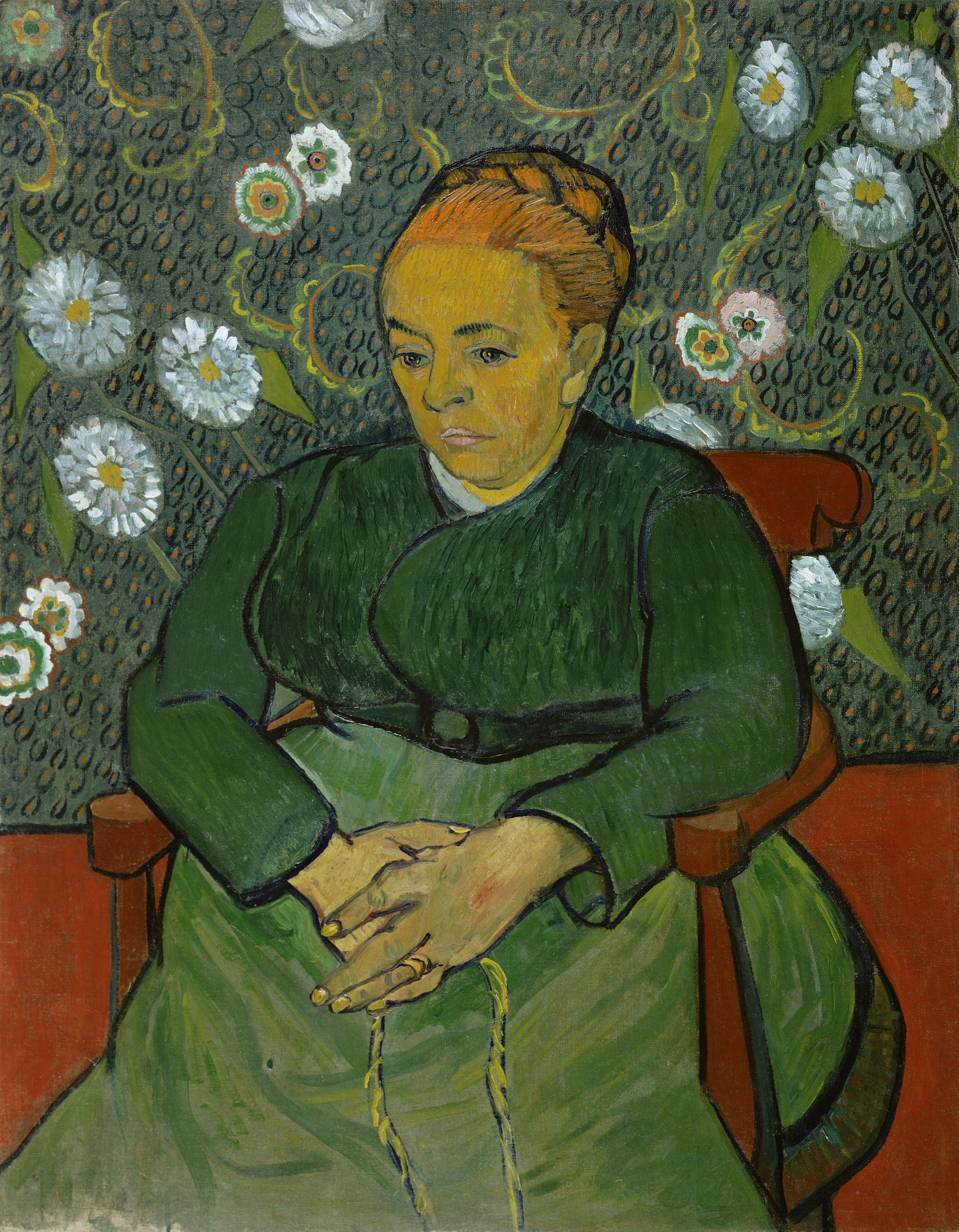La Berceuse, 1888, by Vincent van Gogh