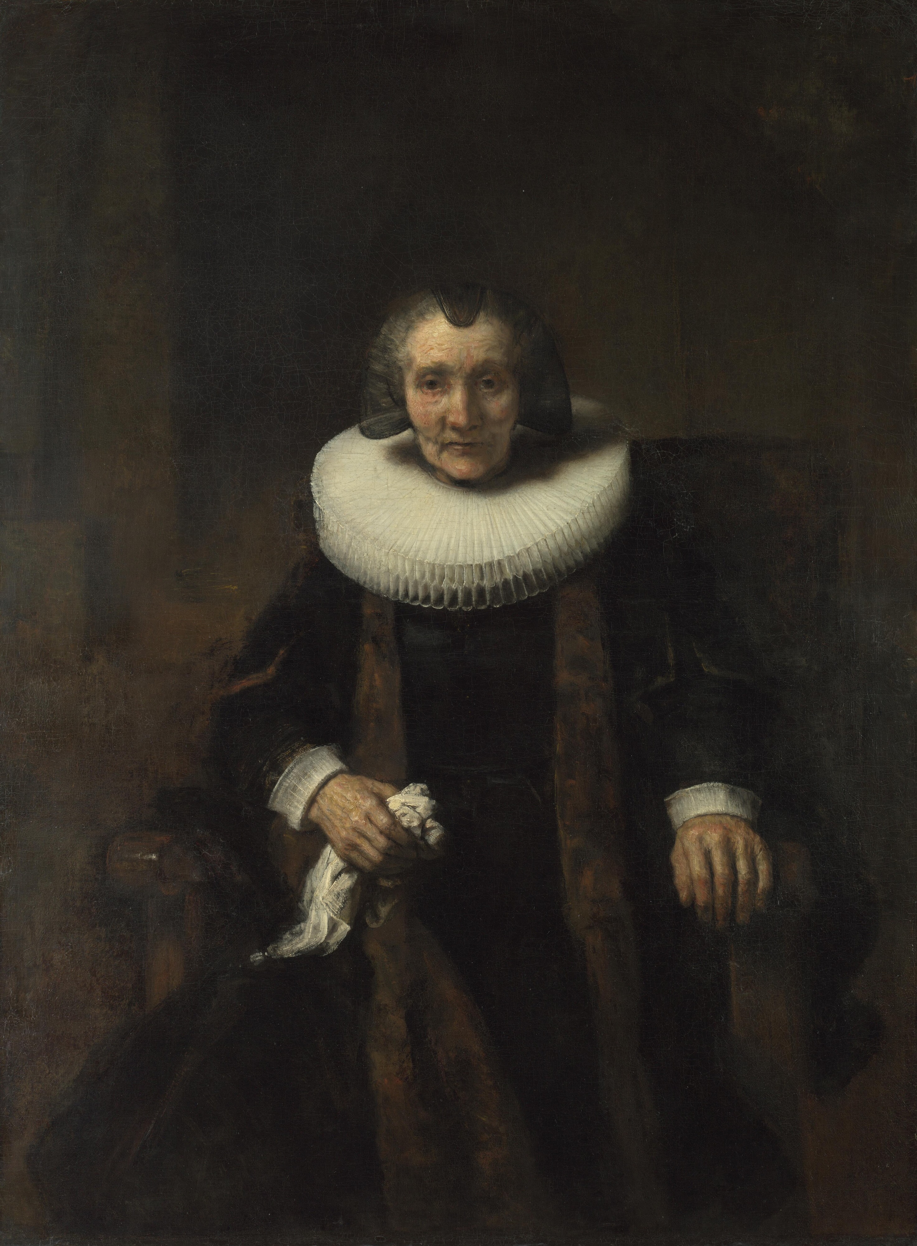 Portrait of Margaretha de Geer, Wife of Jacob Trip by Rembrandt