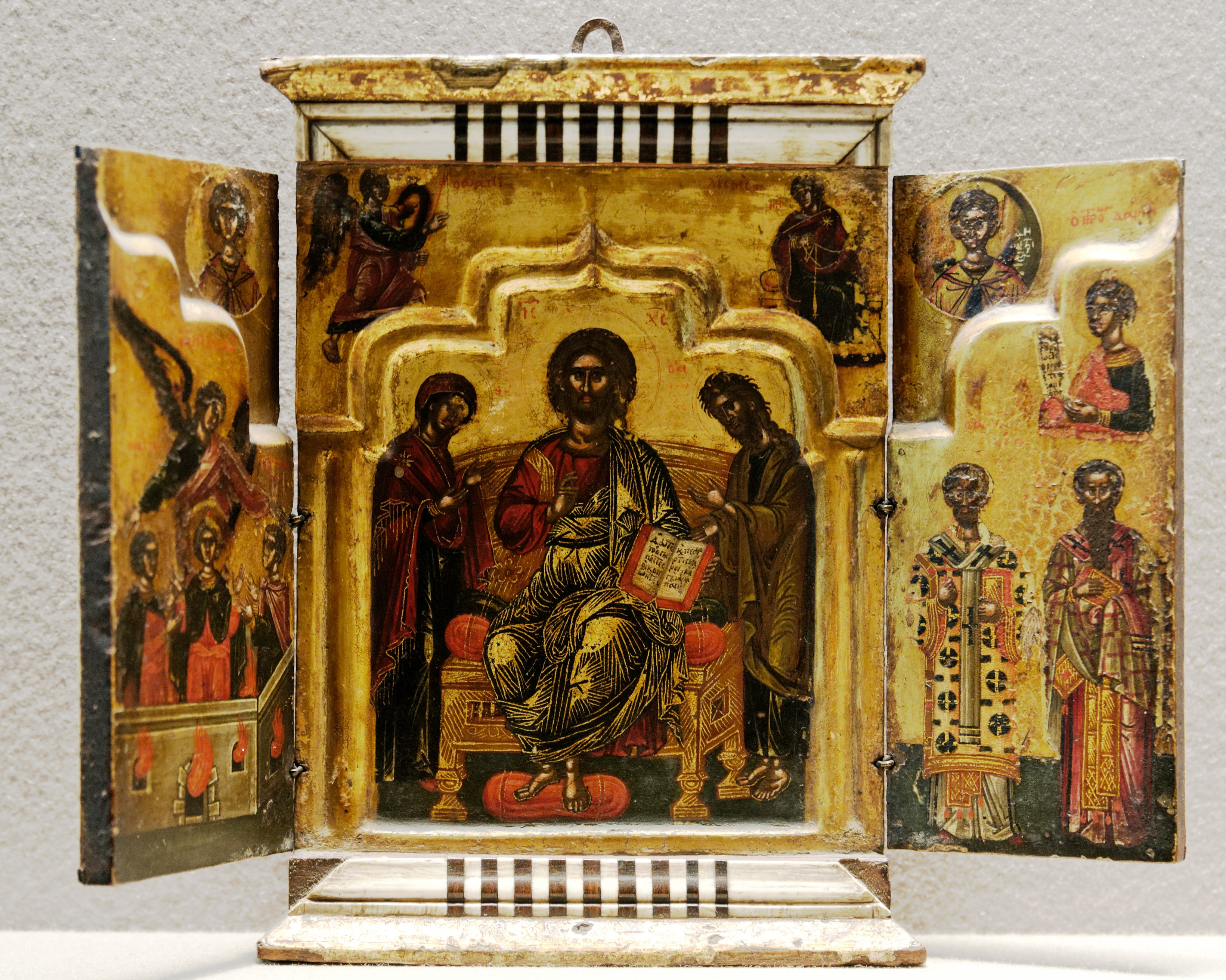 Greek triptych Louvre MI793 by Marie-Lan Nguyen