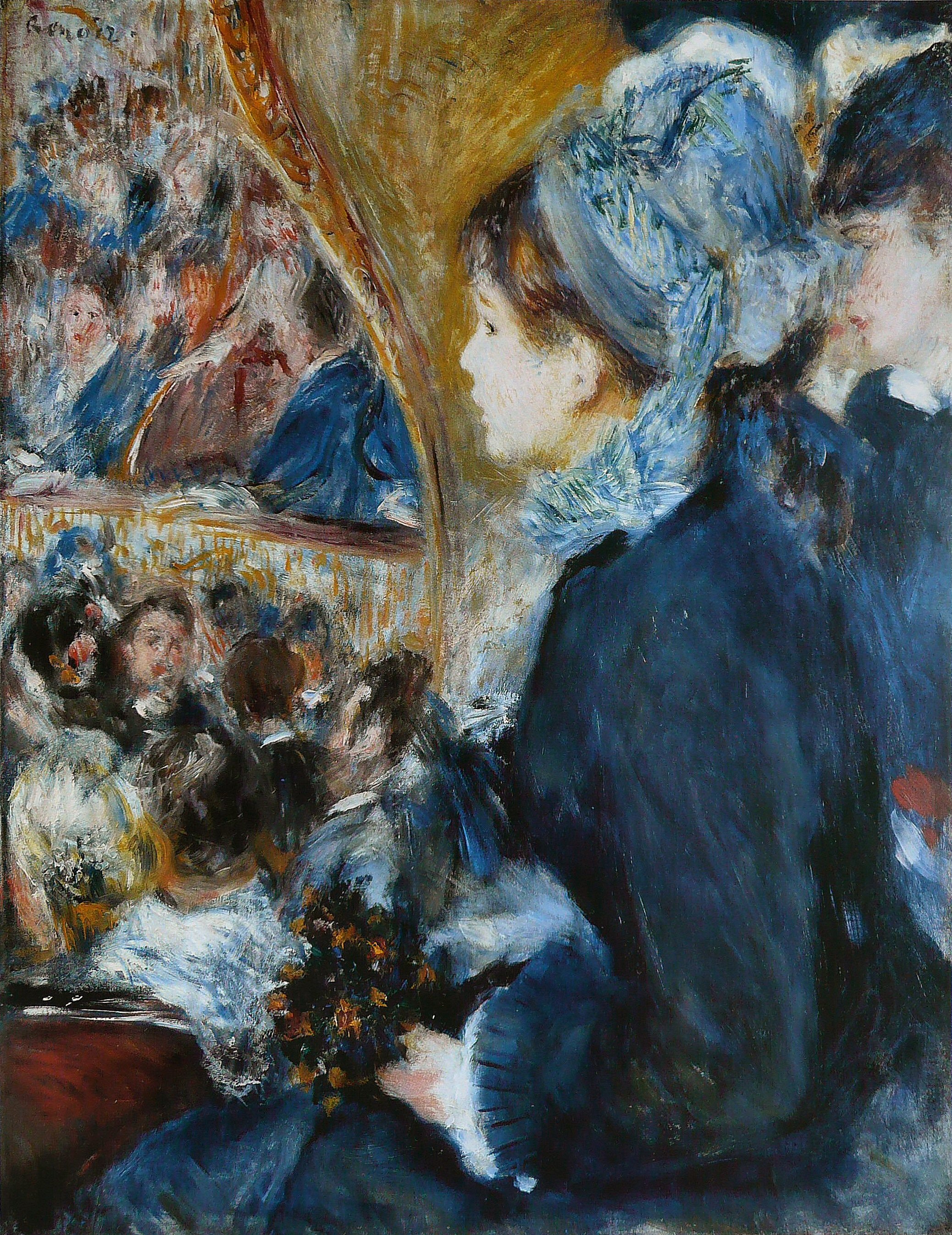 La Première Sortie by Pierre-Auguste Renoir