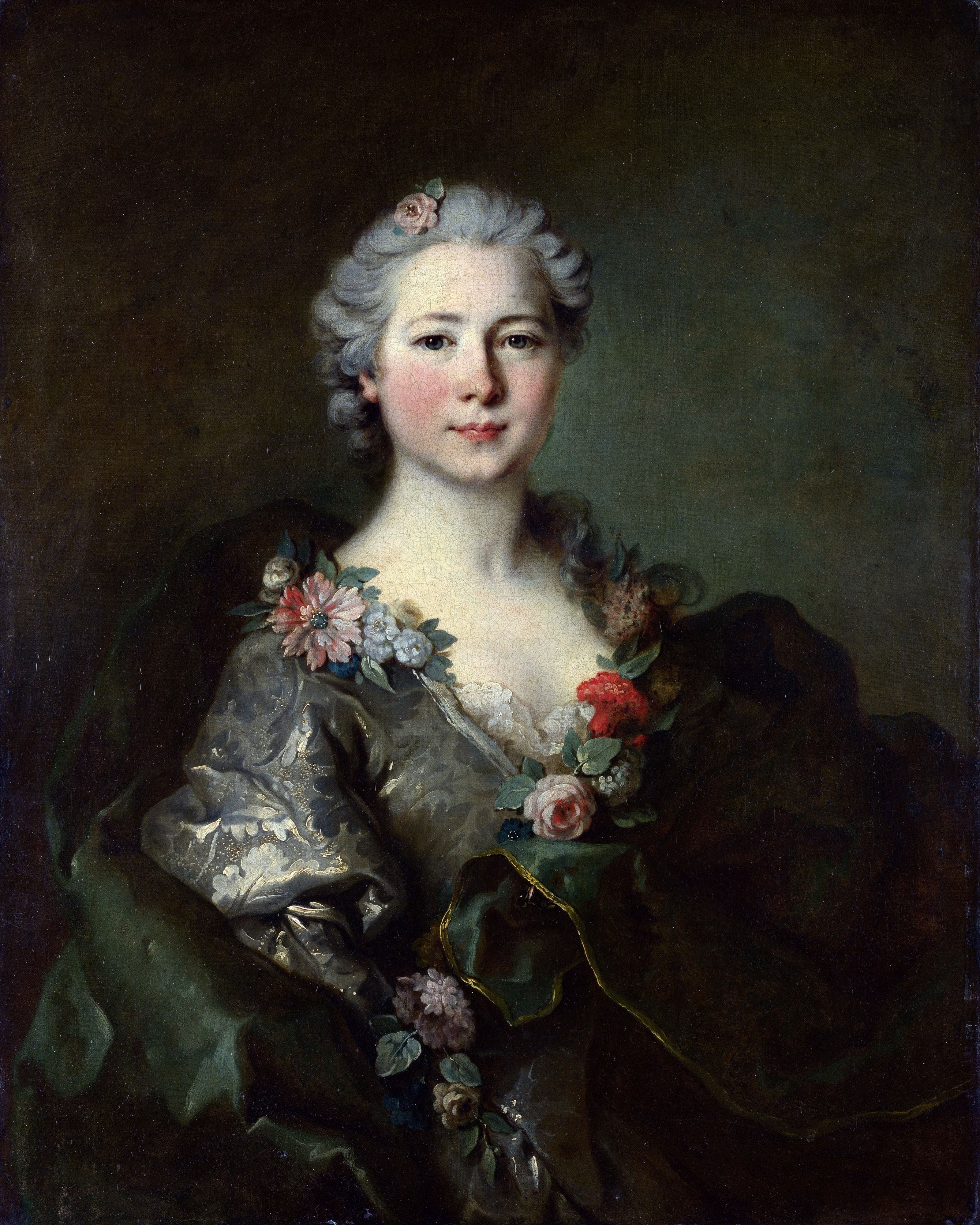 Portrait of Mademoiselle de Coislin by Louis Tocqué