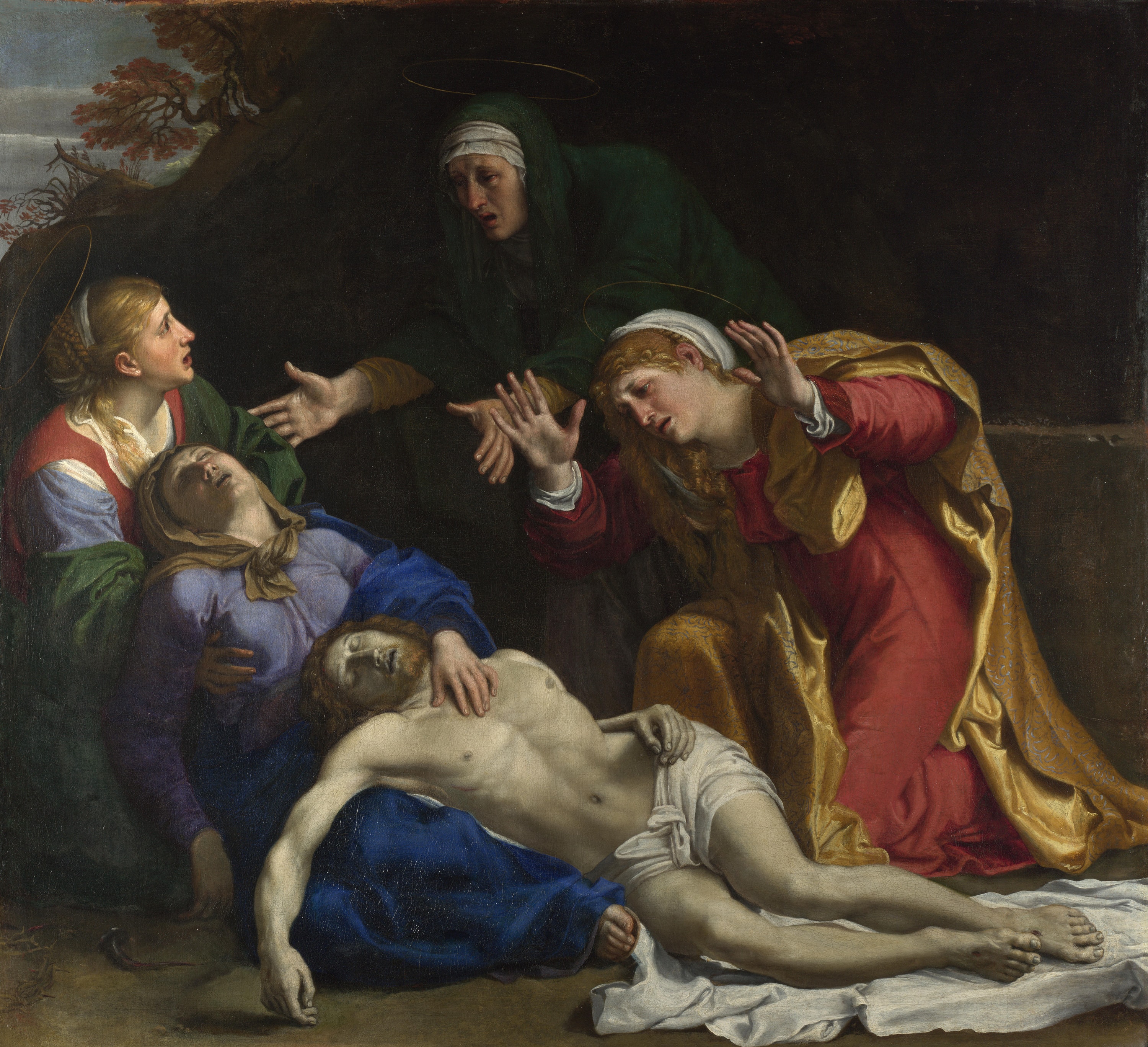 Lamentation of Christ by Annibale Carracci