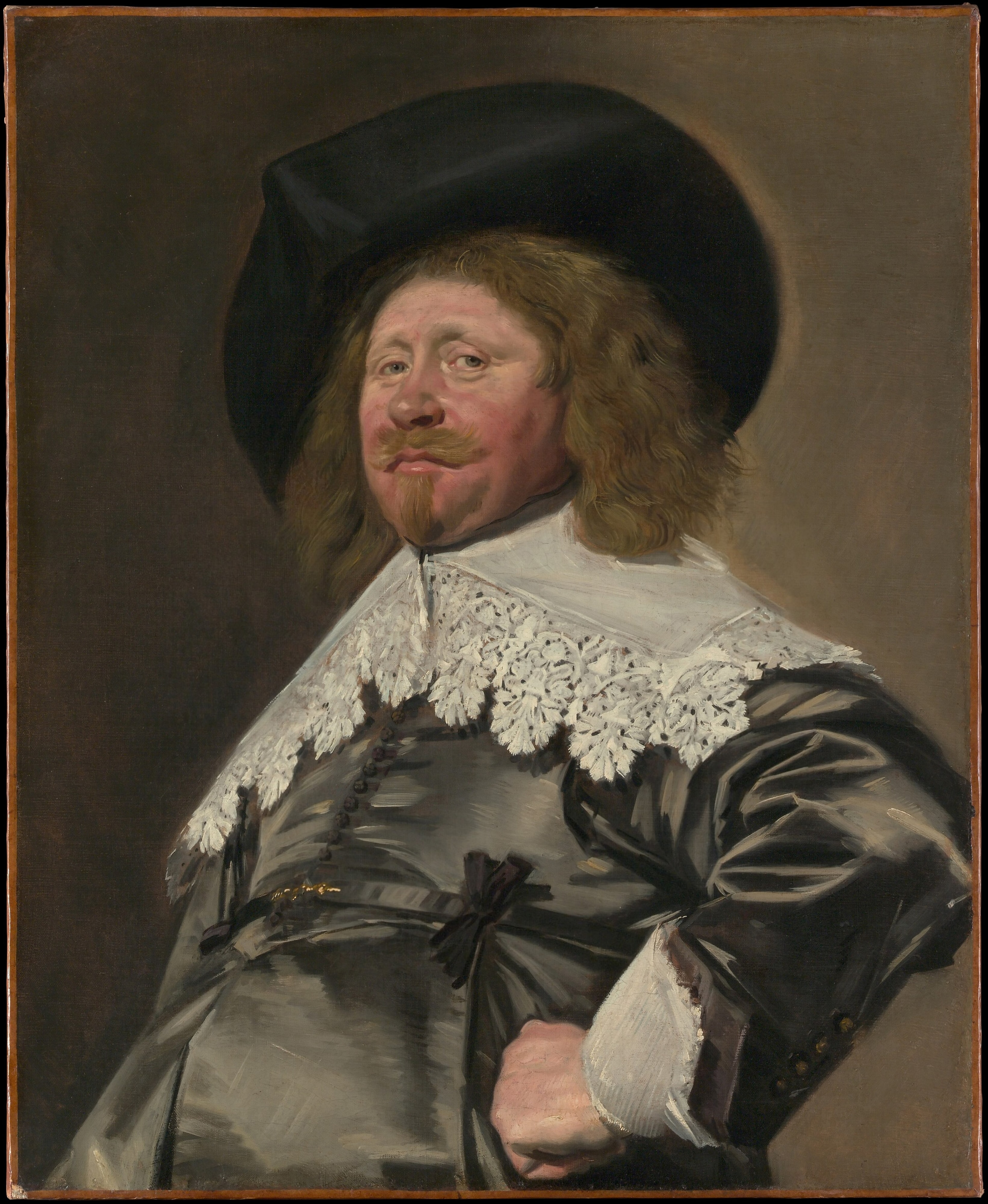 Claes Duyst van Voorhout by Frans Hals