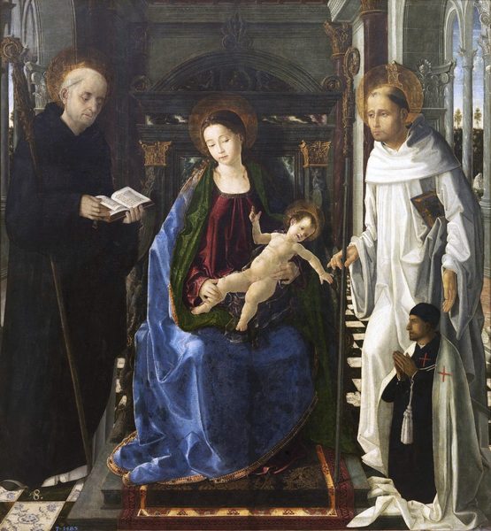 Virgin of the Knight of Montesa by Paolo da San Leocadio