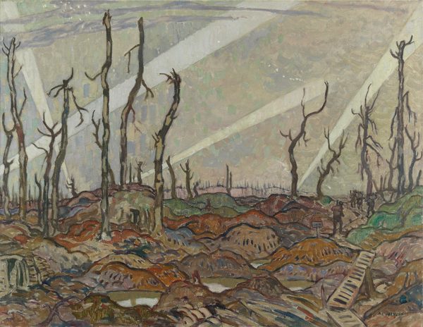 A Copse, Evening, 1918 by A. Y. Jackson