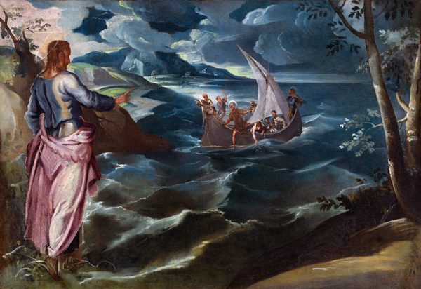 Christ at the Sea of Galilee by Jacopo Tintoretto