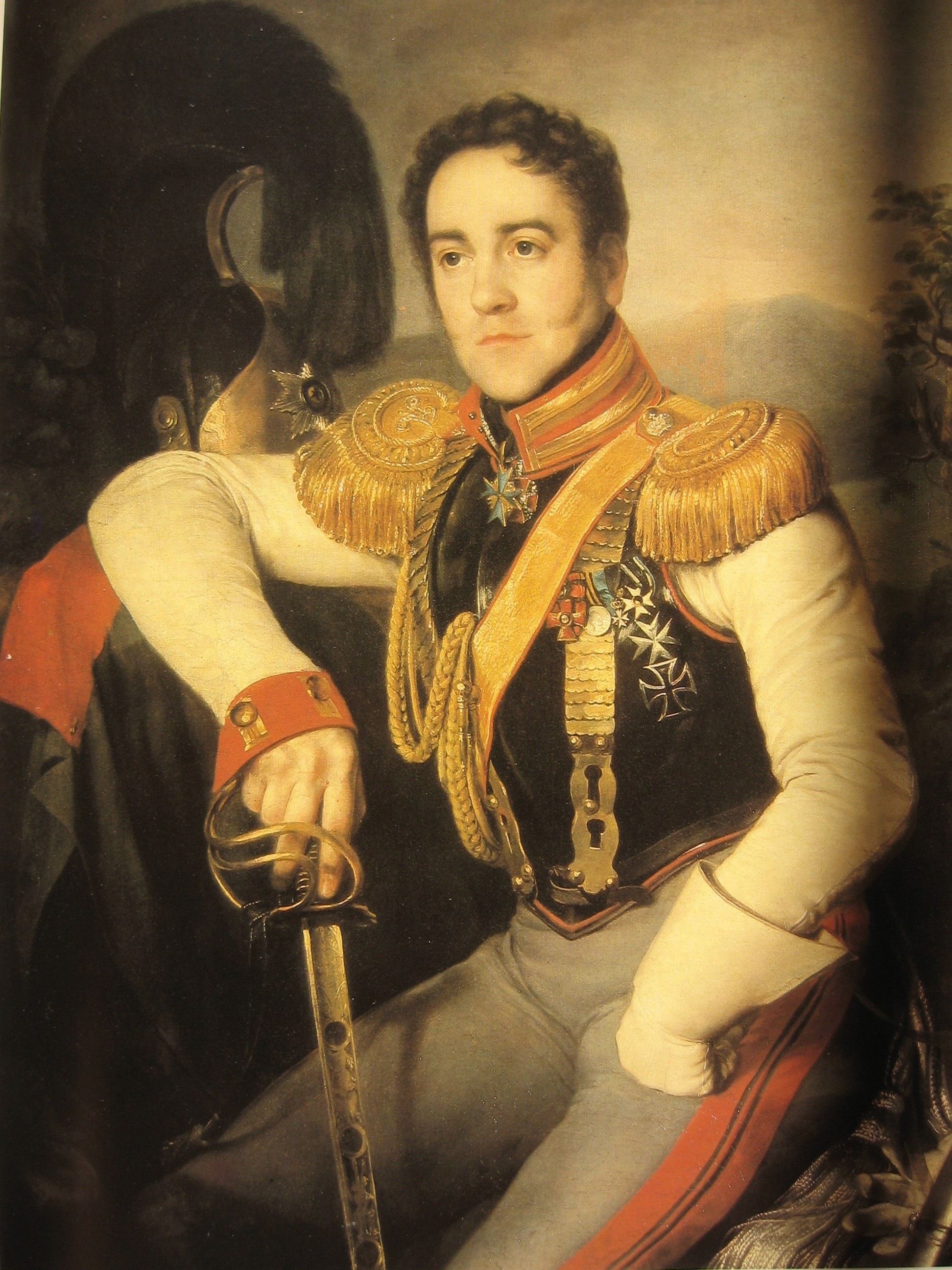 Vladimir Stepanovich Apraksin by Nikifor Krylov