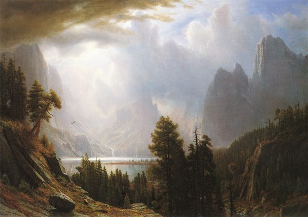 King Lake, California by Albert Bierstadt