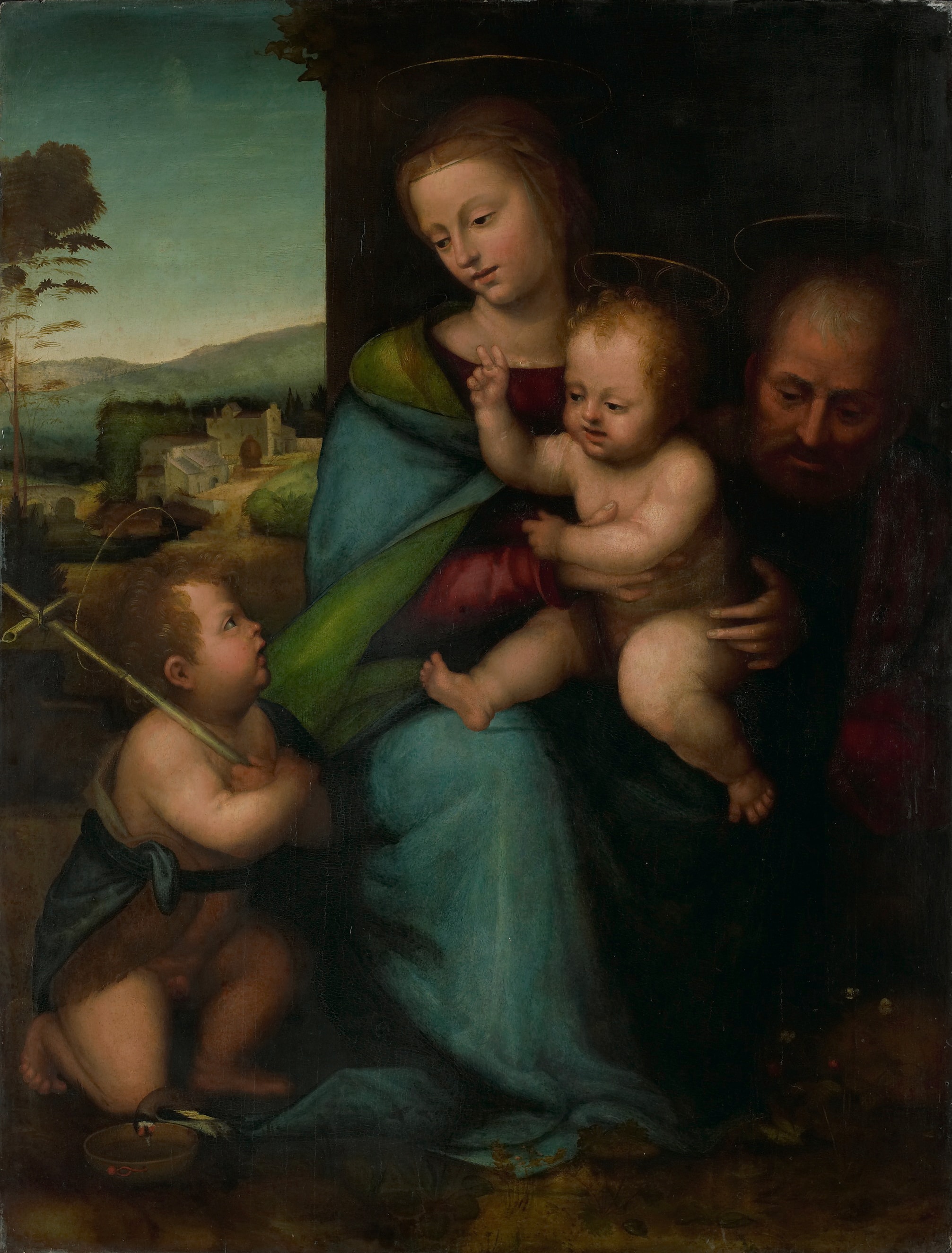 The Holy Family with John the Baptist by Fra Bartolomeo