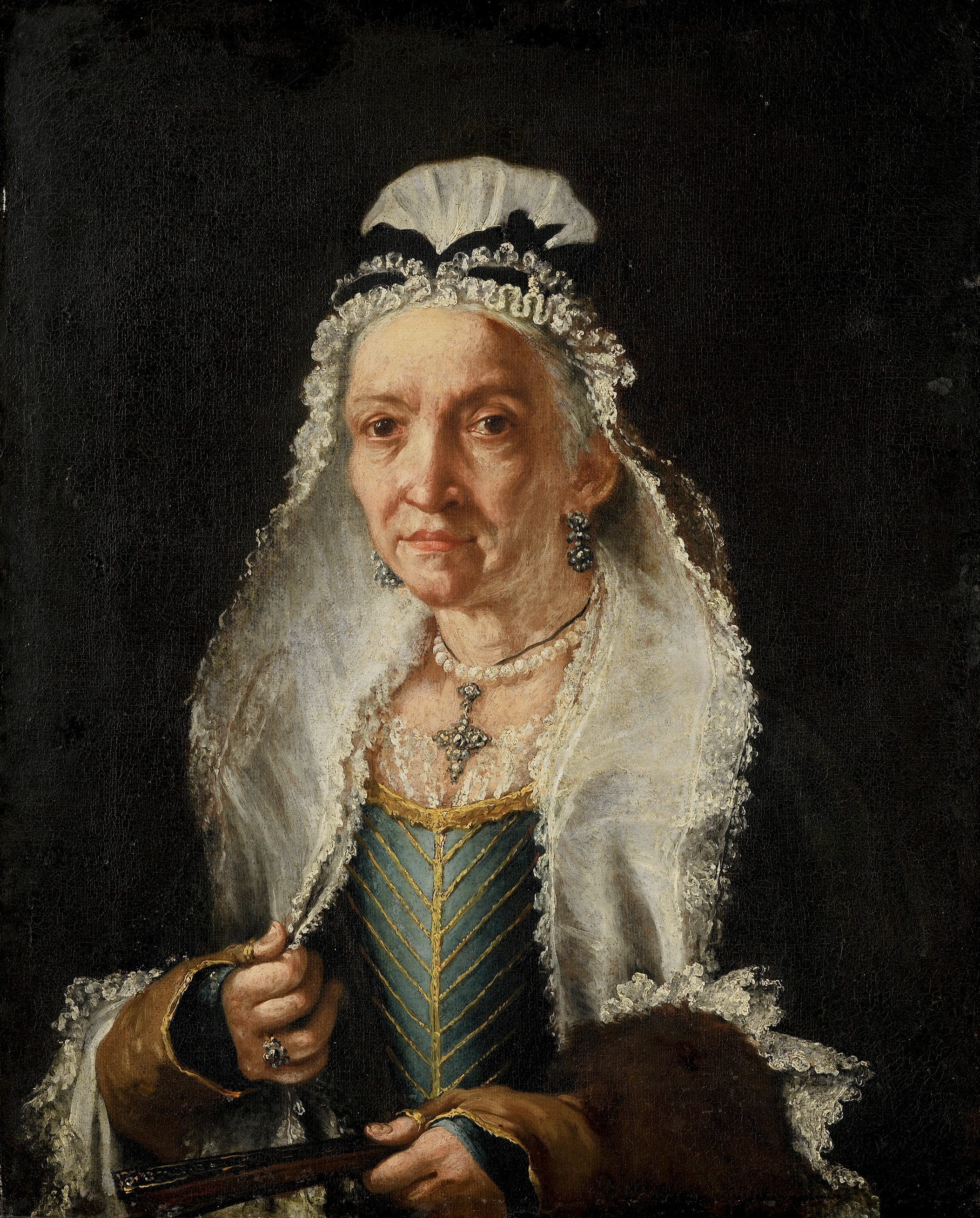 Portrait of an Old Lady by Fra Galgario