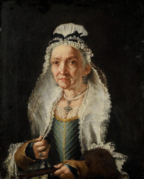 Portrait of an Old Lady by Fra Galgario