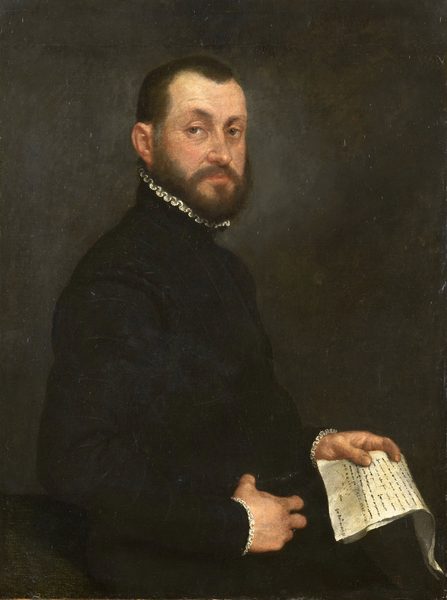Portrait of a Man by Giovanni Battista Moroni