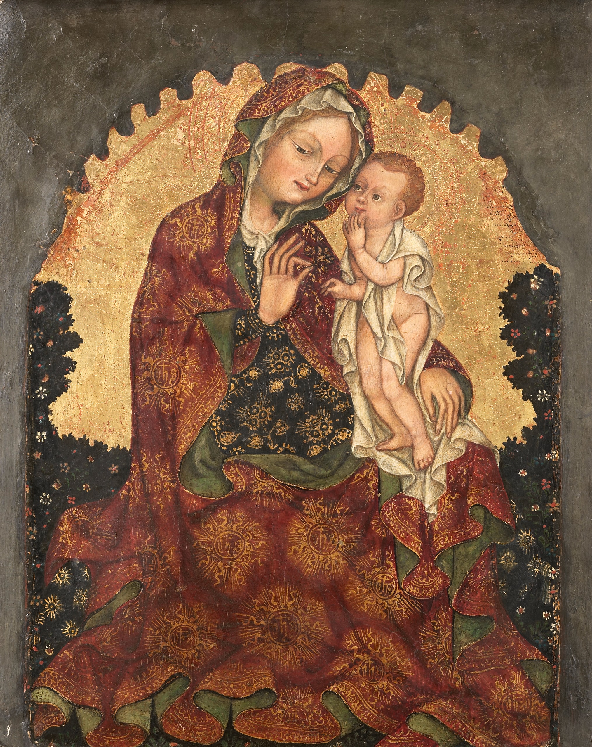 Madonna dell' umiltà by attributed to Giovanni da Francia