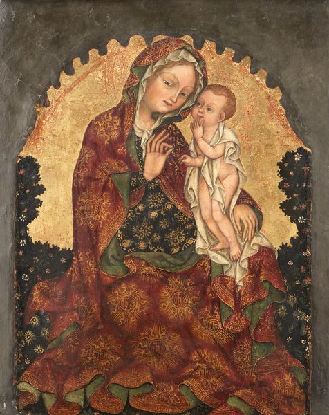 Madonna dell' umiltà by attributed to Giovanni da Francia