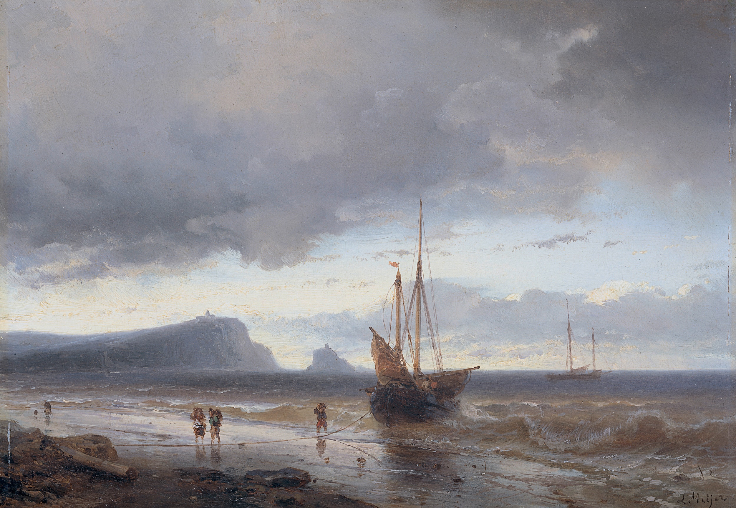 Along the Coast by Louis Meijer