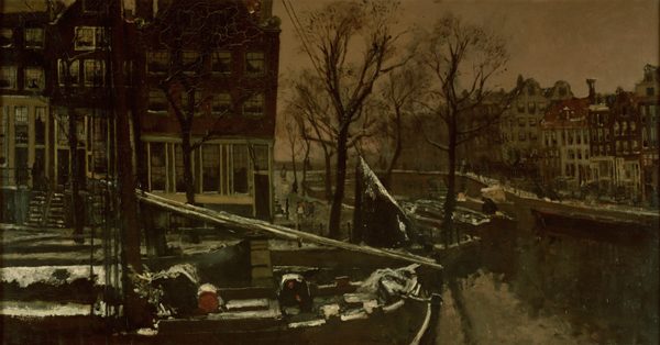 Winter in Amsterdam by George Hendrik Breitner