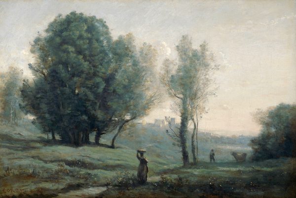 Landscape by Jean-Baptiste Camille Corot