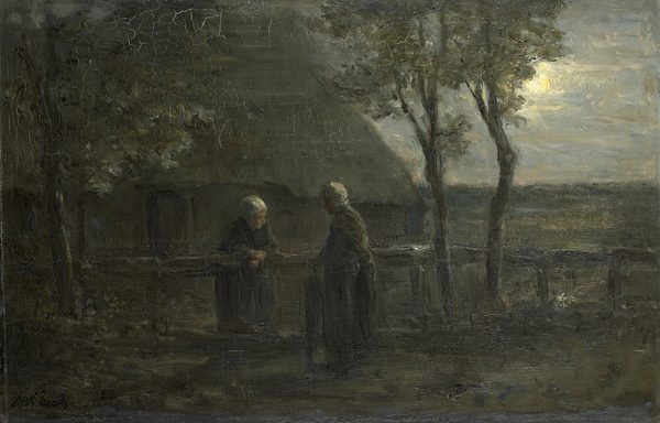 'Chatting Neighbors' by Jozef Israëls