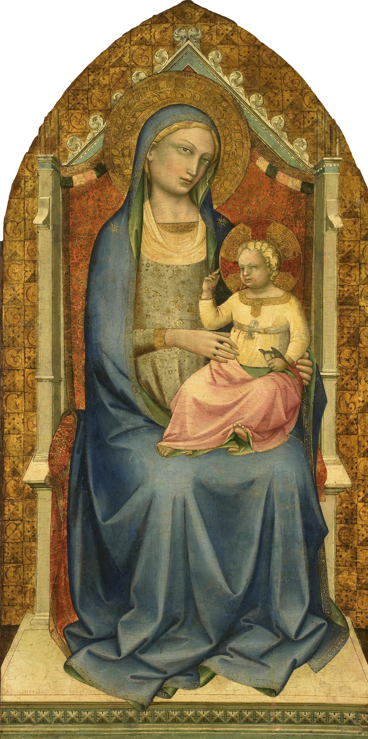 Virgin and Child by Lorenzo Monaco