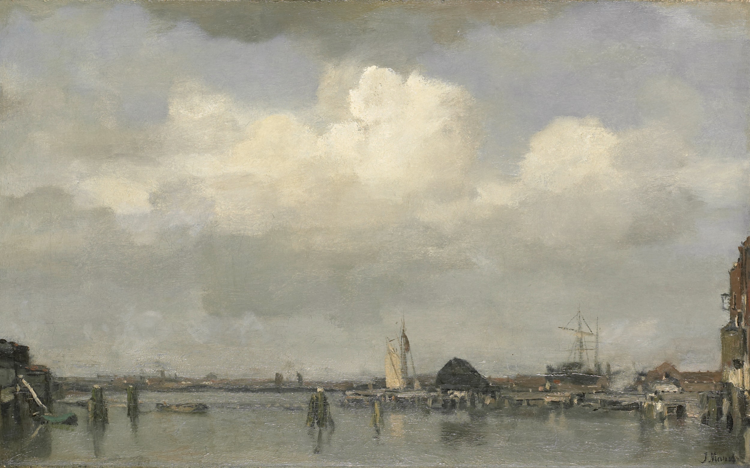 Harbour View by Jacob Maris