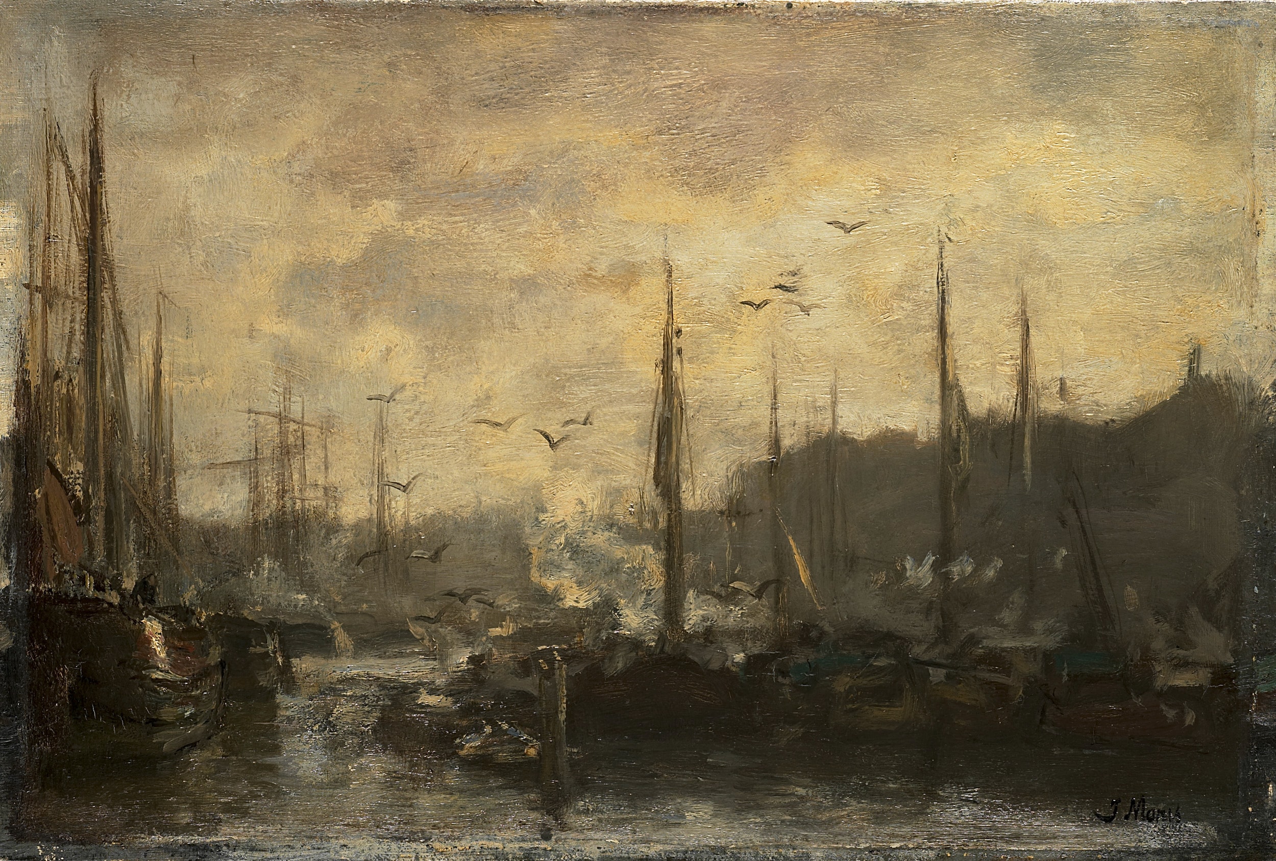 Harbour View by Jacob Maris